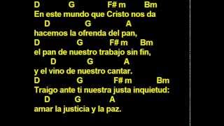 CANTOS PARA MISA  SABER QUE VENDRÁS  OFERTORIO  LETRA Y ACORDES  ADVIENTO Y ORDINARIO [upl. by Kerr]