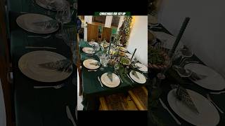 Last Christmas eve christmas christmasdecor table tablesetting christmaseve homedecor momlife [upl. by Magavern]