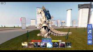 Type2 Kiryu Showcase in Kaiju Universe  Kaiju Universe  Roblox [upl. by Mariquilla928]