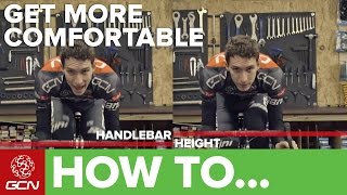 How To Make Your Road Bike More Comfortable [upl. by Alol901]