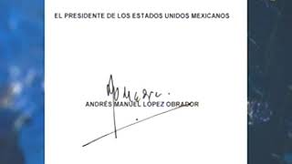 ¿Qué nos dice la firma de Andrés Manuel López Obrador [upl. by Livesay257]