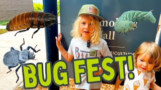 JuJu Meets REAL Entomologists and Learns About NEW Bugs at BUGFEST [upl. by Rafaj]