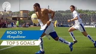 EMPOLI vs INTER  TOP 5 GOALS  Recoba Adriano Ibrahimovic and more [upl. by Theodore]