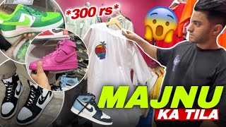 Cheapest Clothes Market Majnu Ka Tila 😍 amp Shoes 👟  Tibetan Market New Delhi [upl. by Eyoj965]