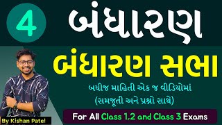 Lecture 04 બંધારણ સભા Bandharan Sabha Bandharan  Indian Polity  indian Constitution in Gujarati [upl. by Alohcin]