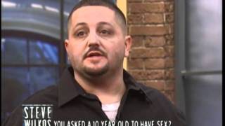 NY Lie Detector Expert Dan Ribacoff tests for molestation on Steve Wilkos Show [upl. by Reivax]