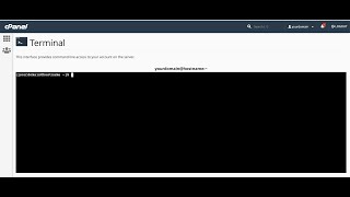 How to enable terminal in cpanel  BlueTek [upl. by Leftwich]