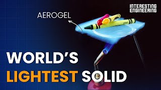 Worlds Lighter Solid Aerogel [upl. by Charley]