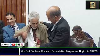 8th Post Graduate Research Presentation Programme Begins At SKIMS [upl. by Atiseret]