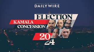 Election Coverage 2024 Kamala Concedes [upl. by Ahseenal]