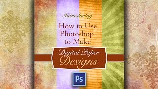 How To Use Photoshop to Make Design Paper Fast Easy [upl. by Dumanian]