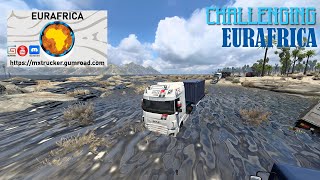 Challenging Eurafrica  Map mod Eurafrica 24 for ETS2 146 [upl. by Odlopoel]