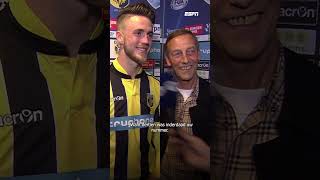 Ricky van Wolfswinkel 🤝 Johan Neeskens [upl. by Kifar]