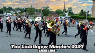 Bo’ness amp Carriden Brass Band  Linlithgow Marches 2024 [upl. by Peltier938]