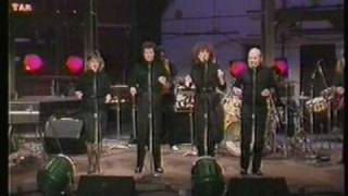 The Manhattan Transfer  quotRoute 66quot Live ABC TV quotFridaysquot 1981 [upl. by Ahsatam]