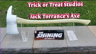 Trick or Treat Studios The Shining Jack Torrance Axe replica [upl. by Nageem149]