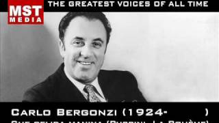 100 Greatest Singers CARLO BERGONZI [upl. by Adnah975]