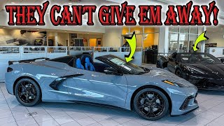 The REAL Reason why C8 Corvettes are still sitting in showrooms at MSRP [upl. by Delly511]