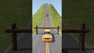 Cars amp Trucks vs Logs Trap  BeamNGDrive [upl. by Farhi]