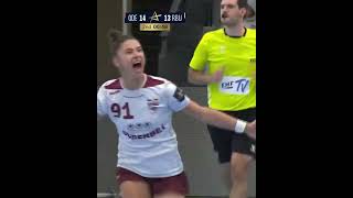 💪Sara Ristovska 🆚️ Odense Håndbold [upl. by Eelirem818]