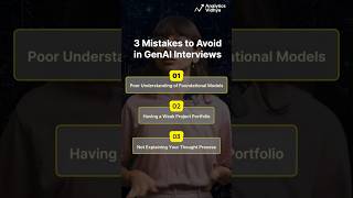 Top 3 Mistakes to Avoid in GenAI Interviews 😨 interviewtips [upl. by Aleahcim]