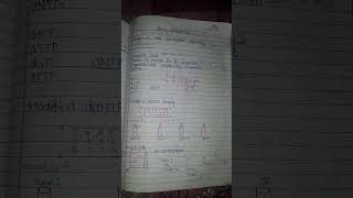 DNA Sequencing amp SDS PAGE BSc 3rd semester zoology notesyoutubeshorts exam like virtualreality [upl. by Sherborn]