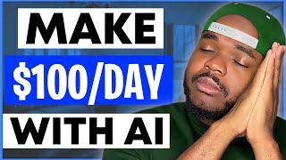 3 Laziest Ways To Make Money Online With AI 100Day For Beginners [upl. by Yntrok]