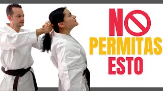 CURSO DE DEFENSA PERSONAL PARA MUJERES VIDEO  4 🚧 Qué hacer si te agarran del cabello [upl. by Erdna]