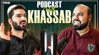 PODCAST WITH KHASSAB  HYDERABADI COMEDY  DECCAN DROLLZ [upl. by Nonad719]