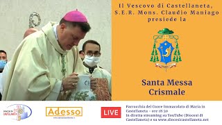 MERCOLEDÌ SANTO  Santa Messa Crismale presieduta dal Vescovo Mons Claudio Maniago [upl. by Dodds]