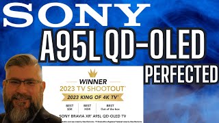 SONY A95L QDOLED SONY TALKS TVS [upl. by Eniarrol]