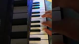 Ladkiyon ka favourite song Piano keyboard tutorialshort [upl. by Krawczyk]