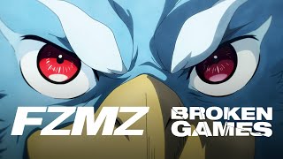 FZMZ  BROKEN GAMES Anime Music Video  TVアニメ「シャングリラ・フロンティア」OPテーマ [upl. by Orelie]