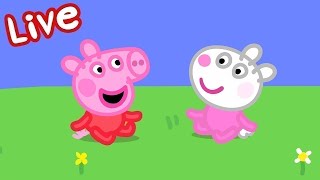 Peppa Pig Full Episodes 🌈 Peppa Pig STREAMING NOW 🌟 Kids Videos 🔴 [upl. by Palmer]