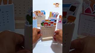 Mini Calendar Pop Up Editionquot diy calendar minicalendar shortvideo [upl. by Ardnahsal]