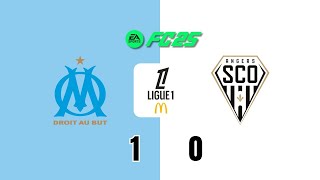 FC 25 Marseille vs Angers 10 Ligue 1 [upl. by Mika]