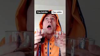 Boire de leau bénite ou de leau salée  😱🤔 shorts animation comedy sketch pov video acting [upl. by Schlenger380]