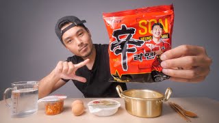 How to cook and eat Shin Ramyun like a Korean [upl. by Eniamaj]