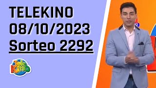 Sorteo Nro 2292  Resultados Telekino Sorteo 2292  Telekino en vivo 08102023  telekino 2292 [upl. by Einallem815]