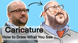 Caricature How to Draw What You See [upl. by Divan]