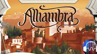 Alhambra Board Game Ambience  Background Music with Sounds and Game Scenes [upl. by Rehpotsirhc601]