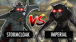 🔴SKYRIM BUT IMPERIALS ARE WEREWOLVES AND STORMCLOAKS ARE VAMPIRES🔴 [upl. by Candi]