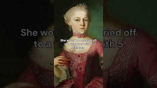 The tragic truth of women  Maria Anna Mozart art arthistory history mozart [upl. by Anica]