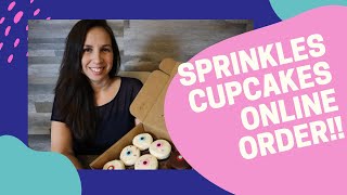 Sprinkles Cupcakes Online Order  Taste Test 🧁 [upl. by Sul]