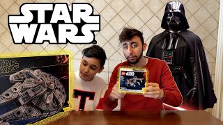 Lego Millennium Falcon  Unboxing e Montaggio [upl. by Fanestil445]