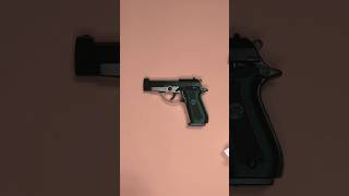 Pistola a salve bruni 84 9mm top firing replica berretta serie 80 reels asmr toyguns shortvideo [upl. by Minnie]