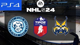 NHL 24  Tipos Extraliga 2425  HK Spišská Nová Ves  HK Nitra [upl. by Epul]