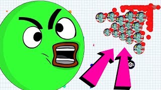 Agario Intense Solo VS Team Unstoppable Boss Mode Agario Mobile Gameplay [upl. by Langston]