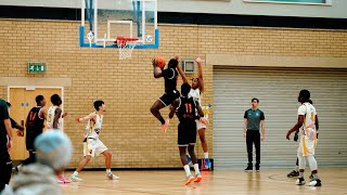 UK COLLEGE RIVALRY GAME gets VERY PHYSICAL😳  CBL  NCC Lions V Crest Academy [upl. by Nnairek]