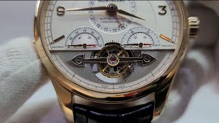 Montblanc ExoTourbillon Monopusher Chronograph 18ct Rose Gold [upl. by Disario]